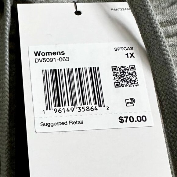 Nike Sportswear Hoodie Womens Gray Pullover NWT - Picture 4 of 4